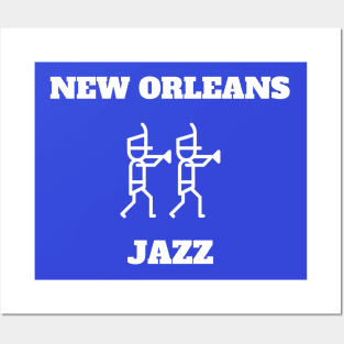 New Orleans jazz Posters and Art